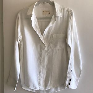 Rag and Bone white shirt